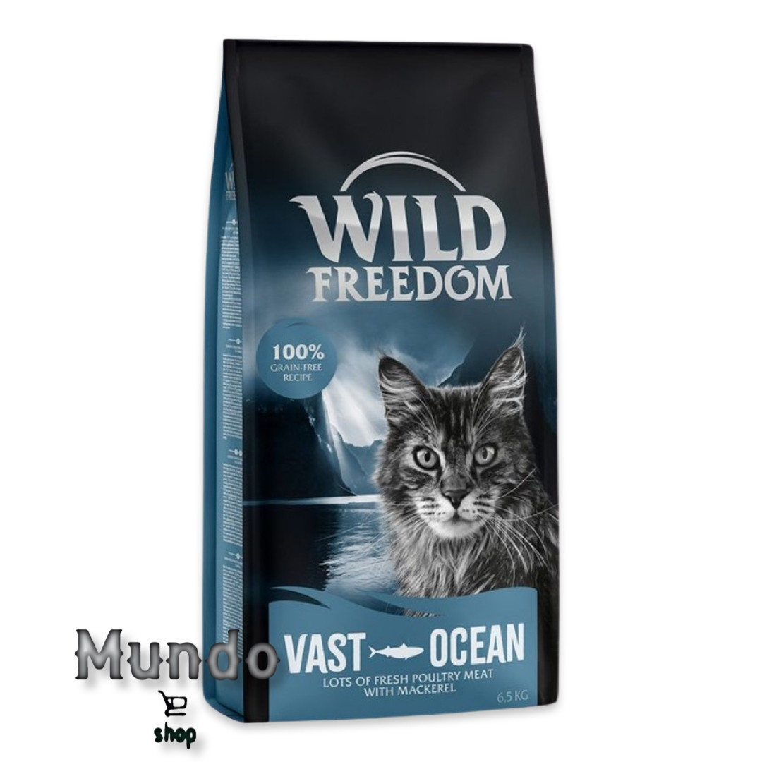 Wild Freedom Adult „Vast Ocean“ – s makrelou bez obilovin - 6,5 kg