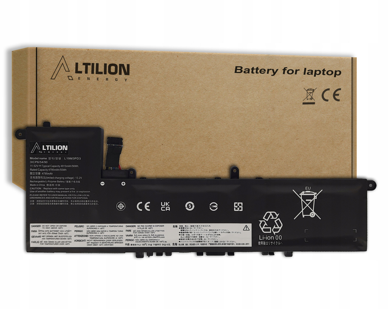 Baterie L19M3PD3 L19D3PD3 L19L3PD3 Lenovo Ideapad S540-13API S540-13IML