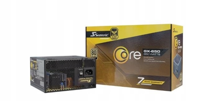 Napájecí zdroj 650W Core SRP-CGX651-A5A32SF Atx 3.1 80+ Gold