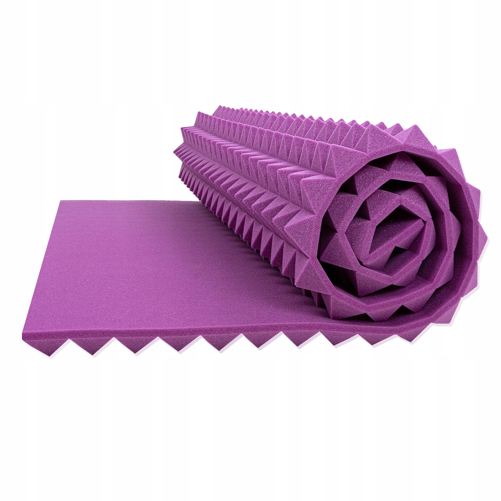 Akustický panel fialové elegantní dekorativní barvy na stěny v obývacím pokoji