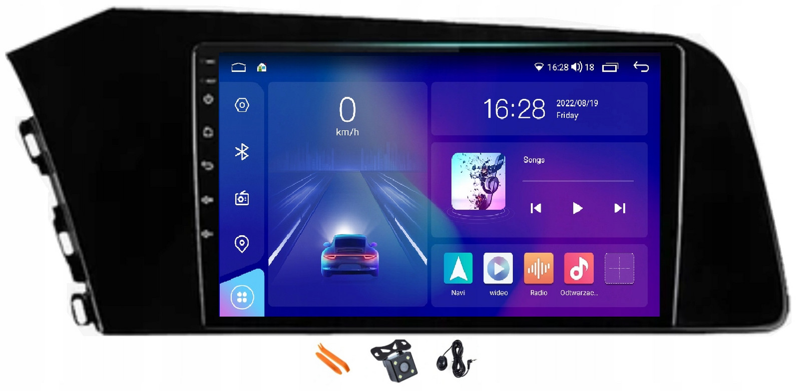 Autorádio Gps Navigace Dsp Pro Hyundai Elantra 7 20-23 Android