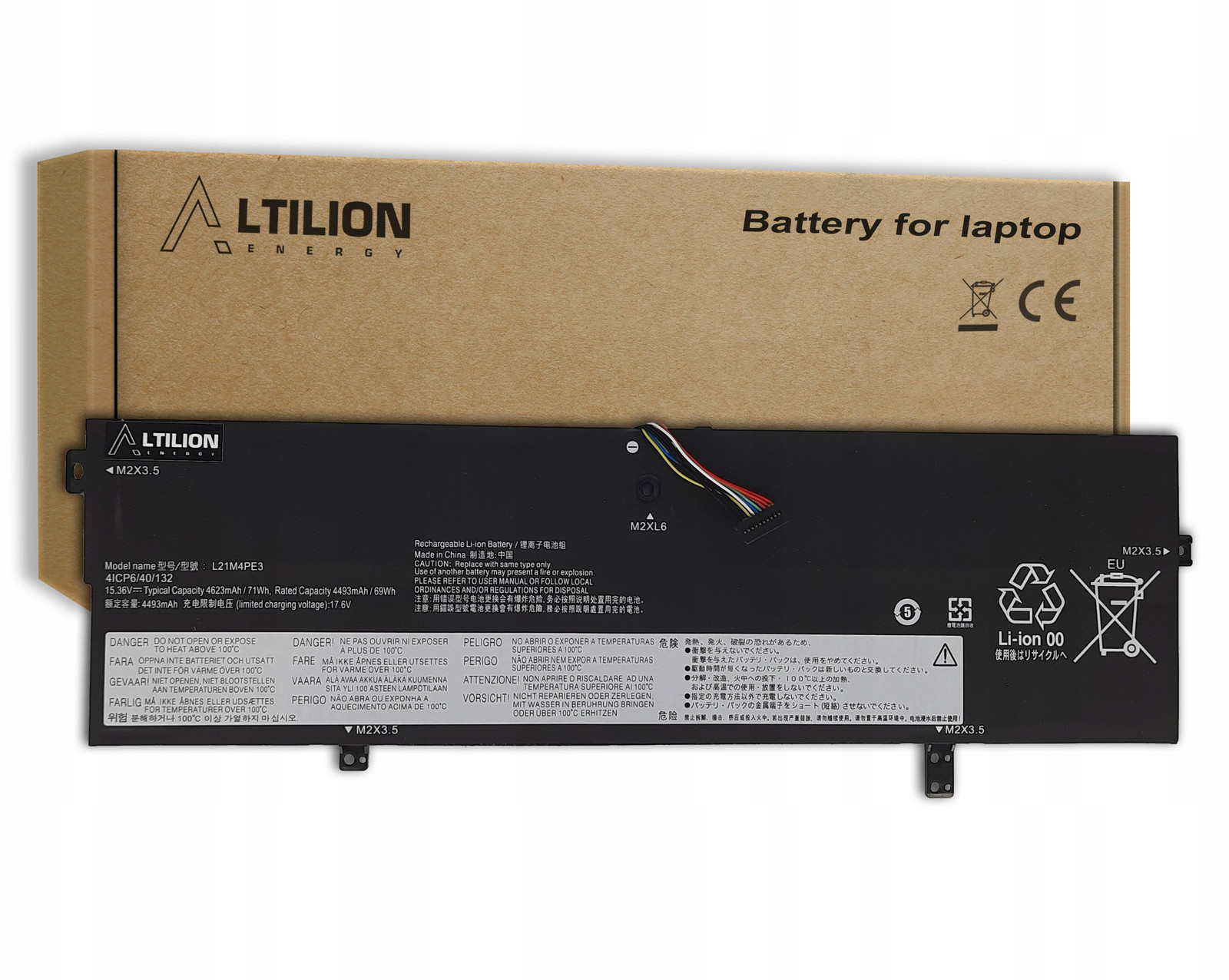 Baterie L21M4PE3 L21L4PE0 L21B4PE2 Lenovo Yoga 7-14IAL7 7-14ARB7 7-16IAP7