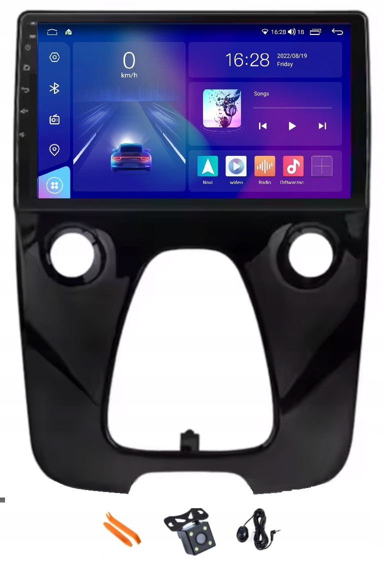 Autorádio Navigace 64GB Lte Peugeot 108 Toyota Aygo 14-20 Android