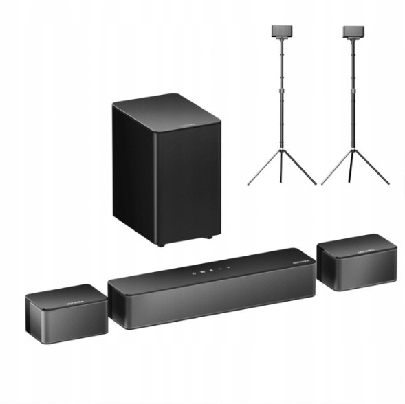 Soundbar Ultimea Poseidon D50 5.1 320W Černý [FakturaVT][Certyf.]