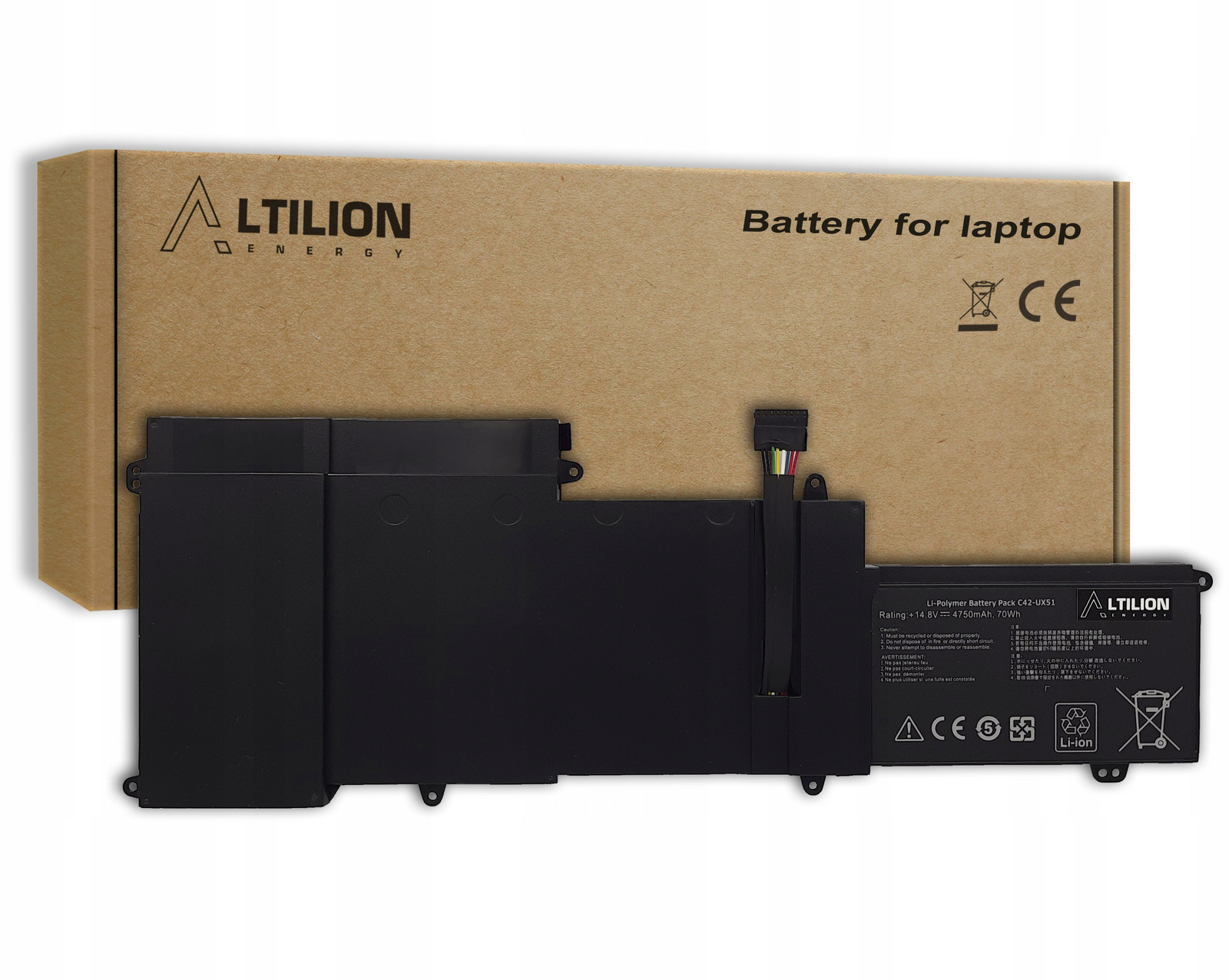 Baterie C42-UX51 pro Asus ZenBook UX51 Asus ZenBook U500