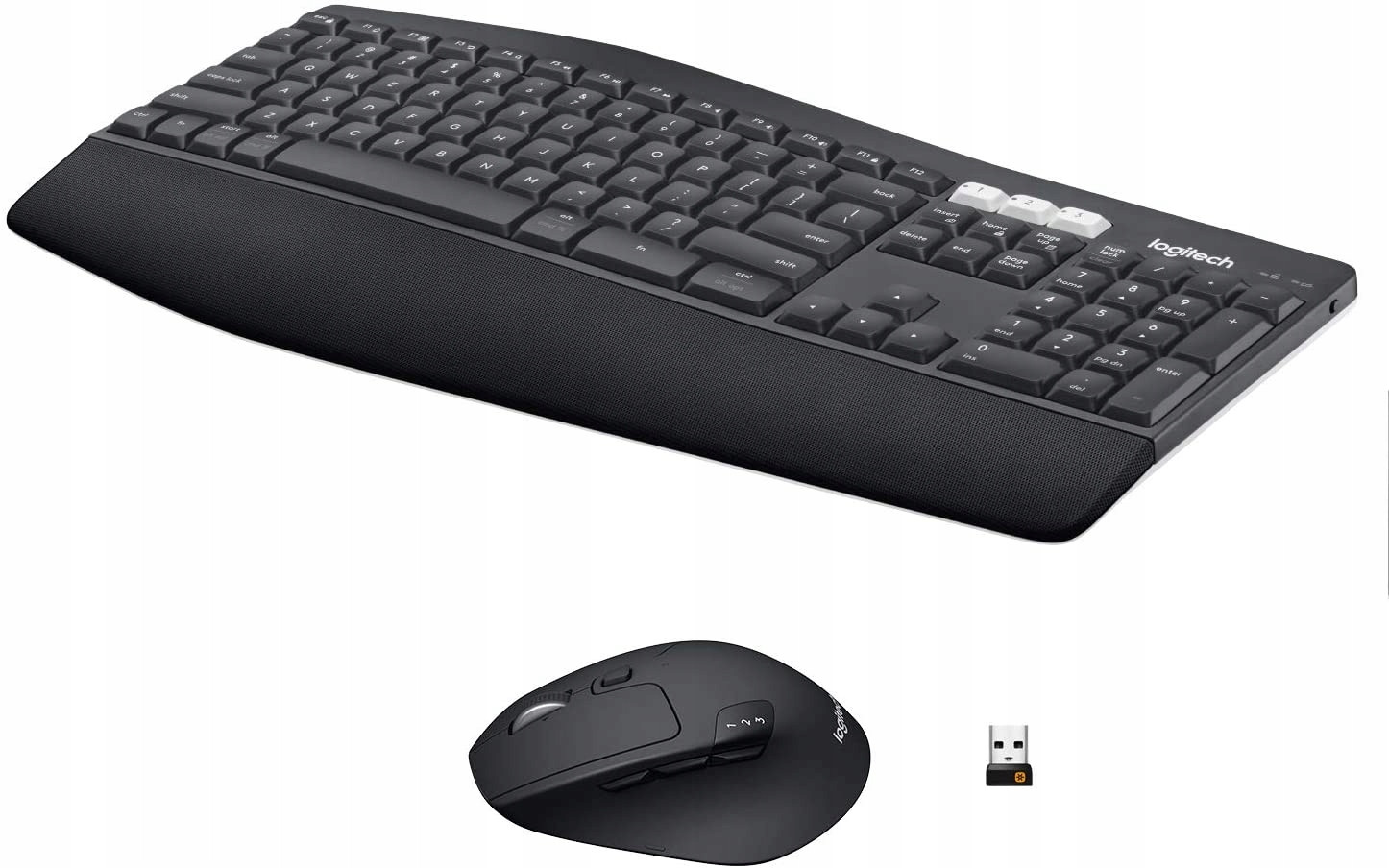 Bezdrátový set Logitech MK850 Performance klávesnice myš, černá