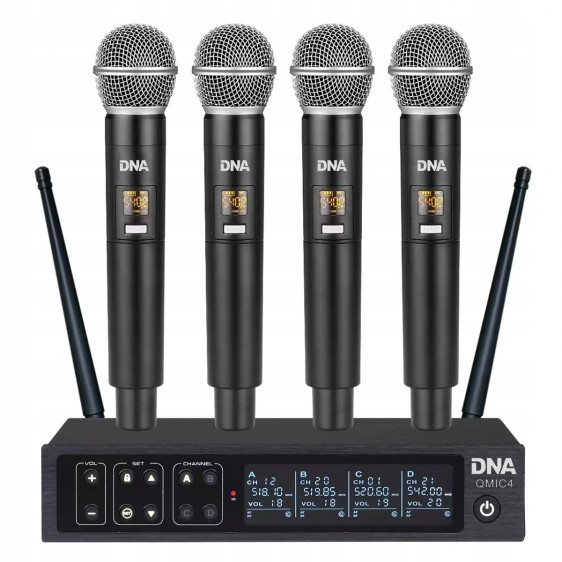 Dna QMIC4 – bezdrátový mikrofonní systém