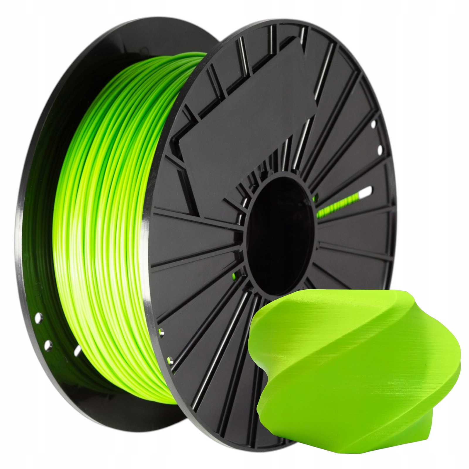 Filament Pla Světle Zelený 1,75mm 3kg F3D