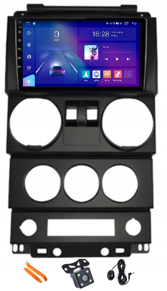 Autorádio Gps Navigace Dsp Pro Jeep Wrangler 3 Jk 08-10 Android