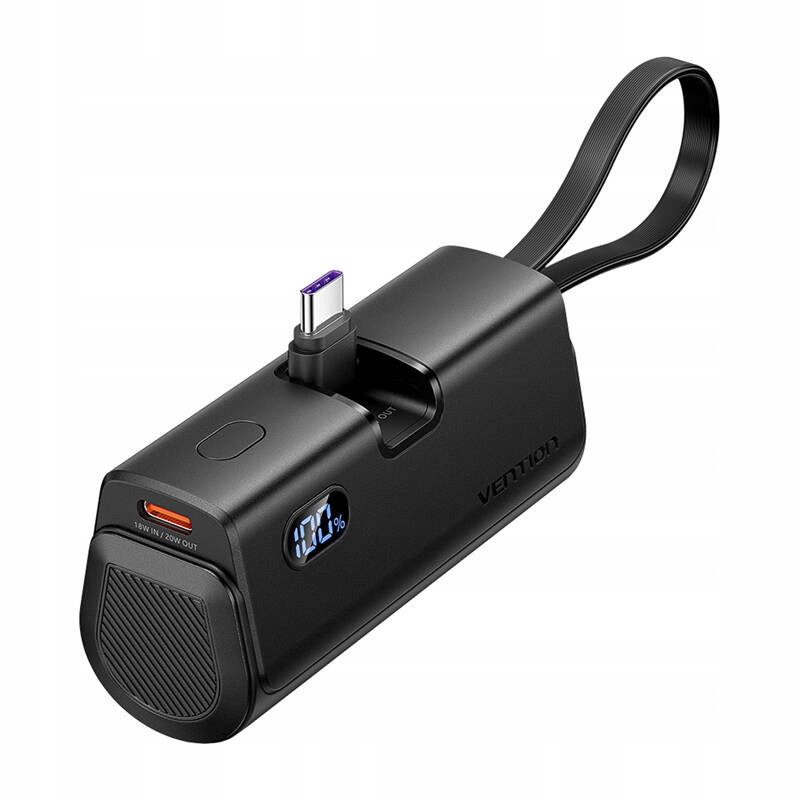 Powerbanka Vention Led displej 4800 mAh 22.5 W FHQB0 (černá)