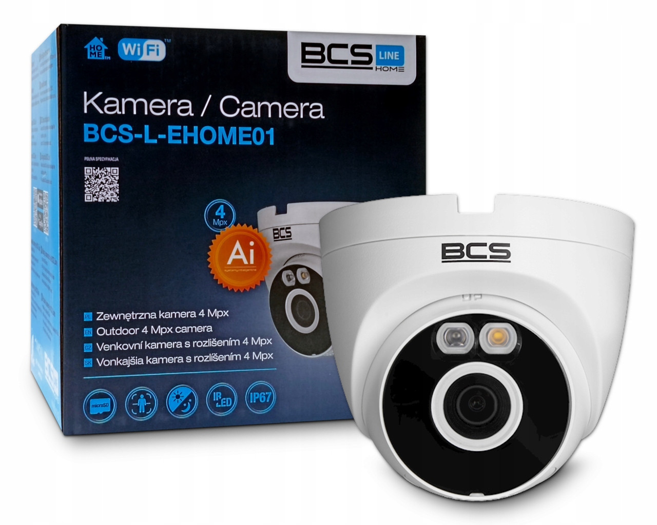 Bcs Ip kamera Bcs -L-EHOME01 4 Mpx