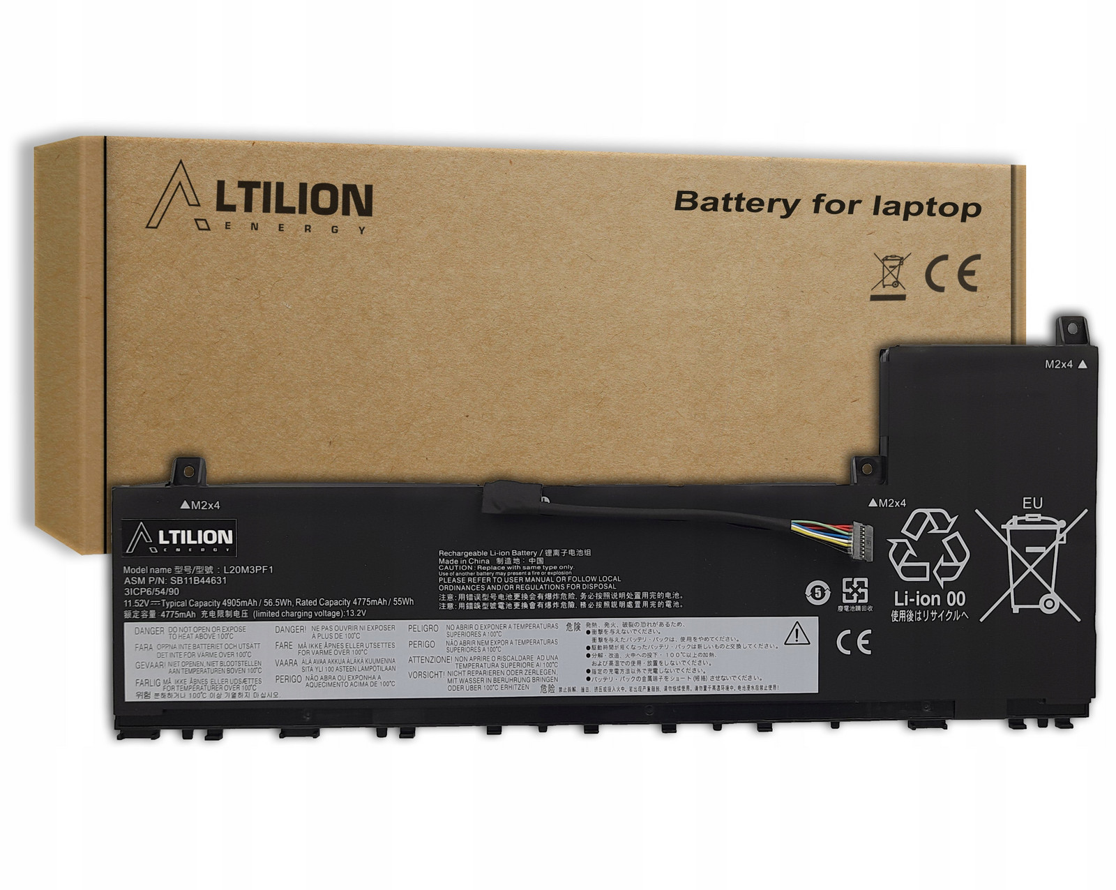 Baterie L20M3PF1 L20D3PF0 Lenovo XiaoXin Air 14+ Lenovo IdeaPad 5 Pro