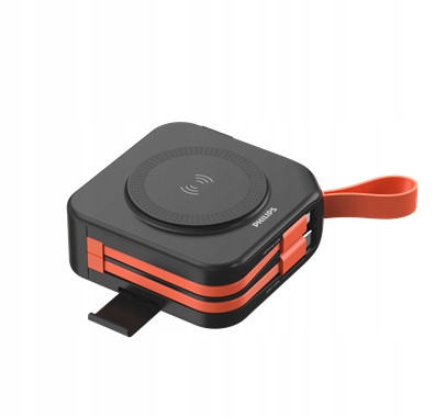 Multifunkční powerbanka Philips DLP4347CB/00, černá, 10000mAh