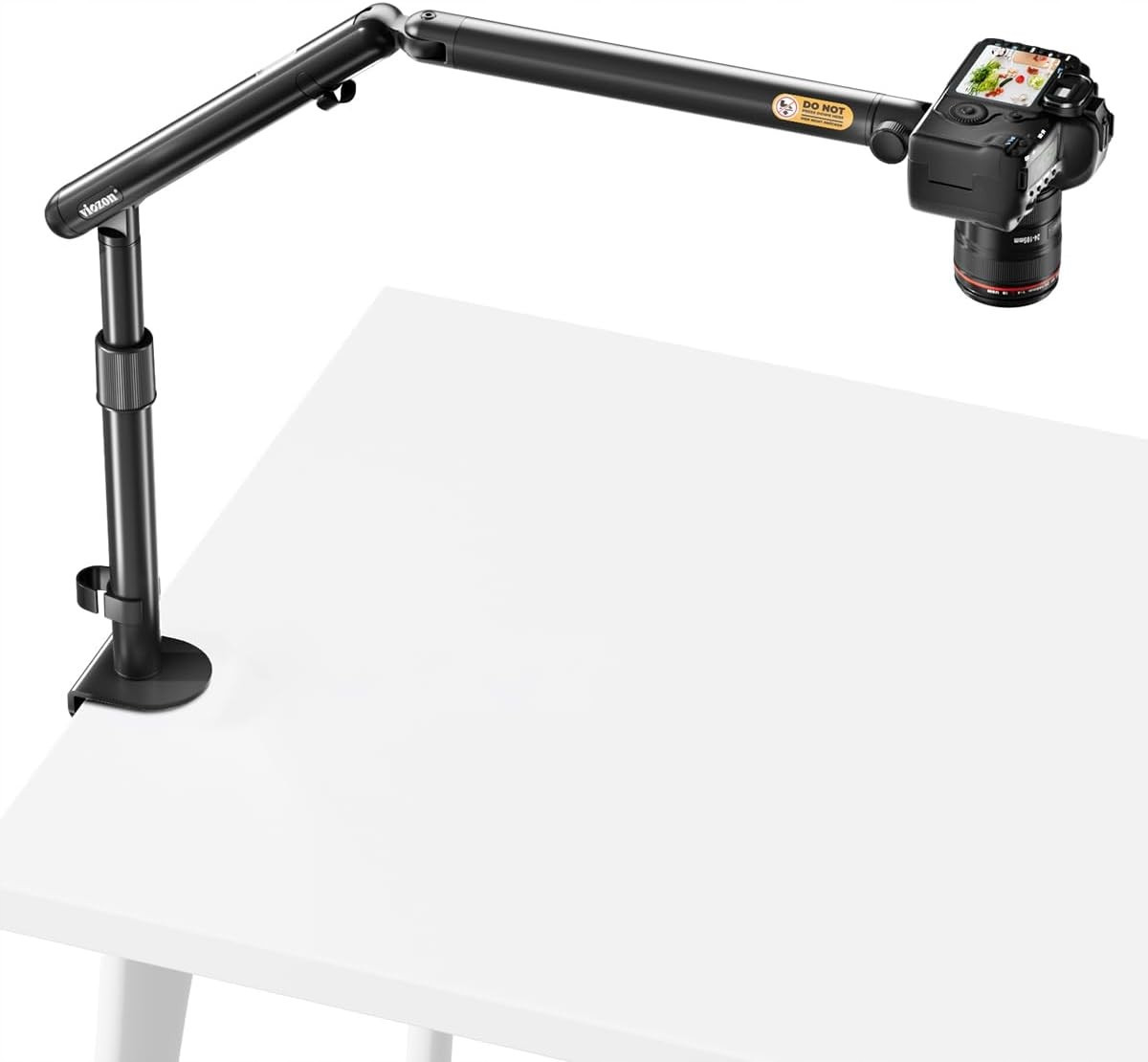 Stativ pro stolní zrcadlovku, nastavitelný, hliníkový, 360° konektor 1/4