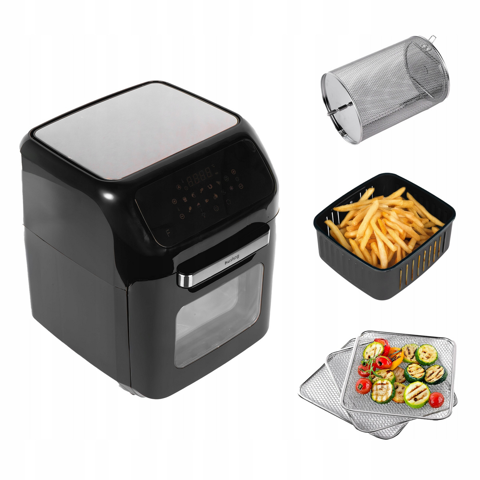 Fritéza bez tuku 12L Air Fryer Výkonná fritéza 1800W