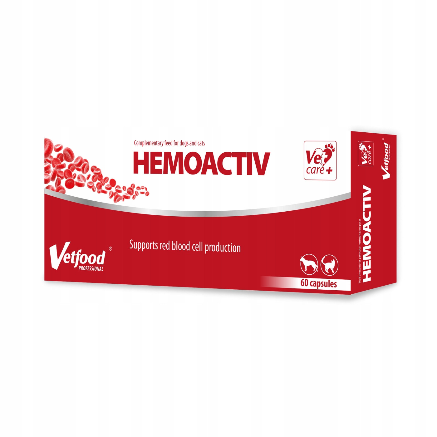 VetFood HemoActiv 60 kapslí na nedostatek železa
