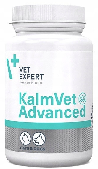Vet Expert Kalmvet Advanced přípravek na příznaky stresu pro psy a kočky