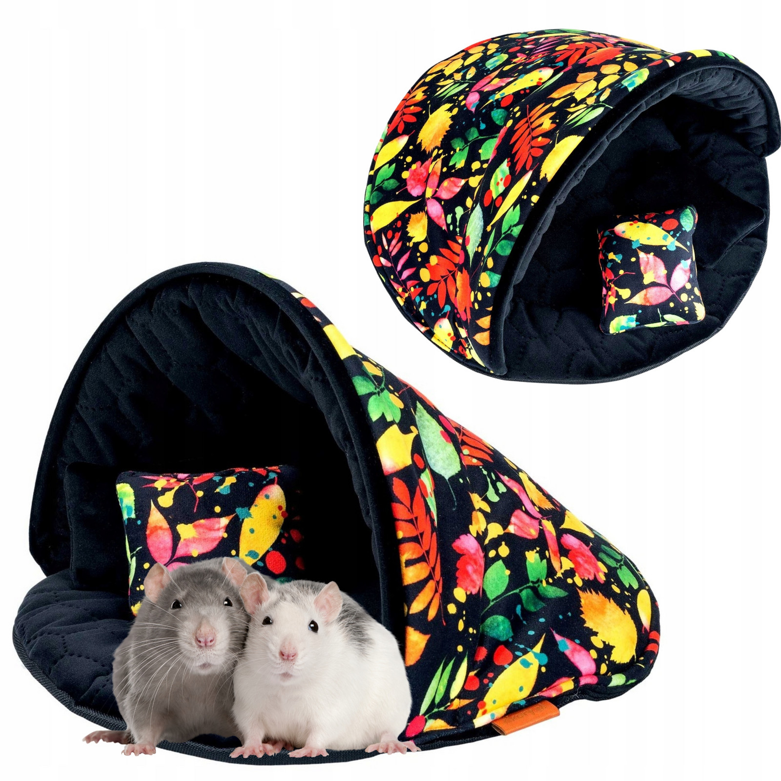 Domeček Pelíšek Velké Potah Mušle pro hlodavce králíka prasátka 50x34 cm