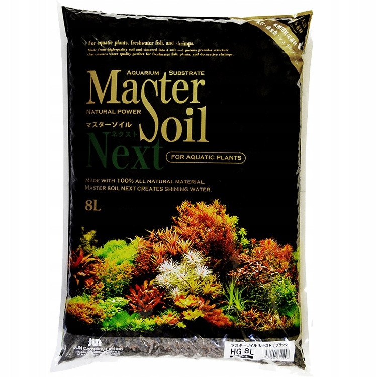 Master Soil Black Powder 8L Aktivní Substrát 2-3 mm