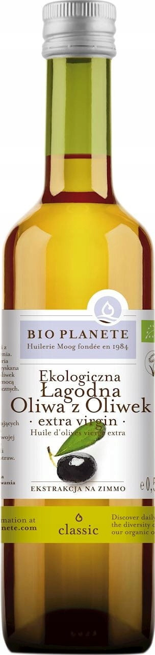 Bio planete extra panenský olivový olej jemný bio 500 ml