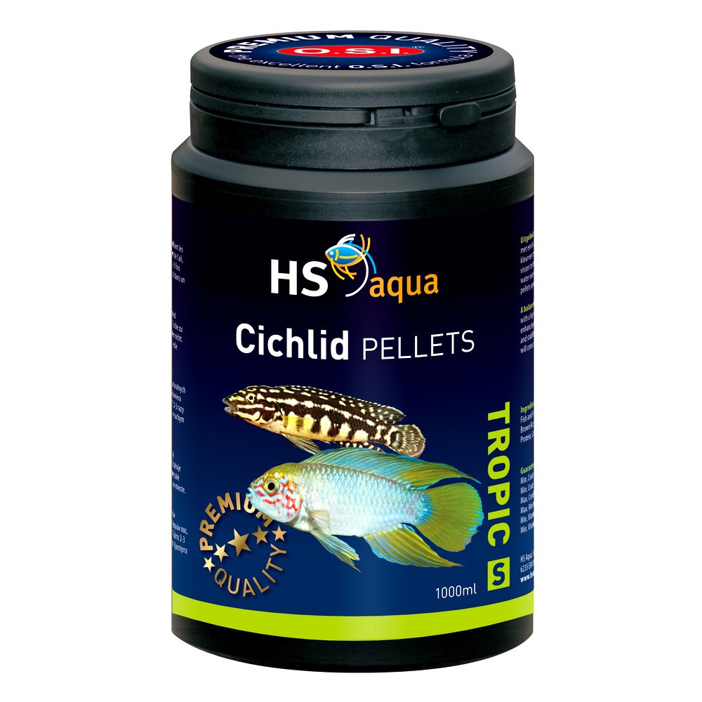 Hs Aqua Cichlid Pellets S 1000 ML krmivo pro ryby (0030236)