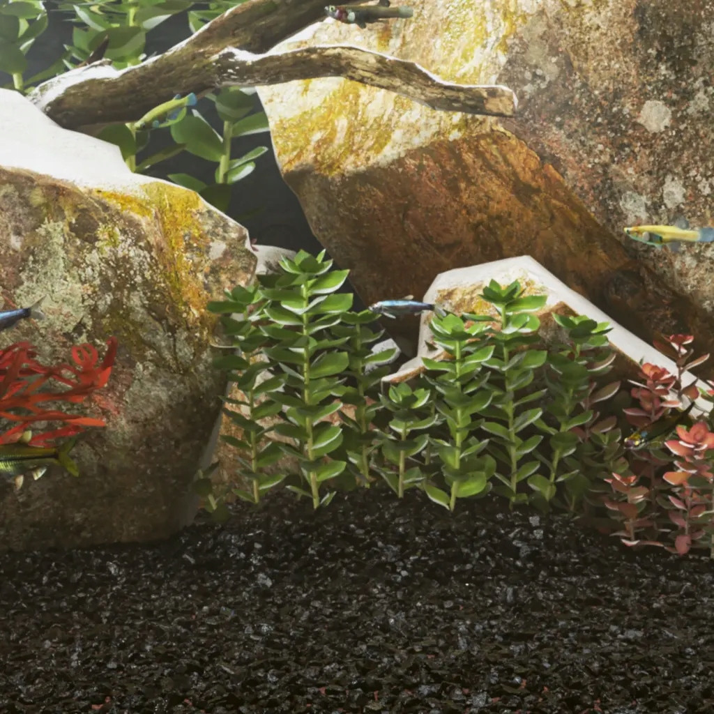 Akvarijní písek 25 kg černý 0,2-2 mm Černý 155294