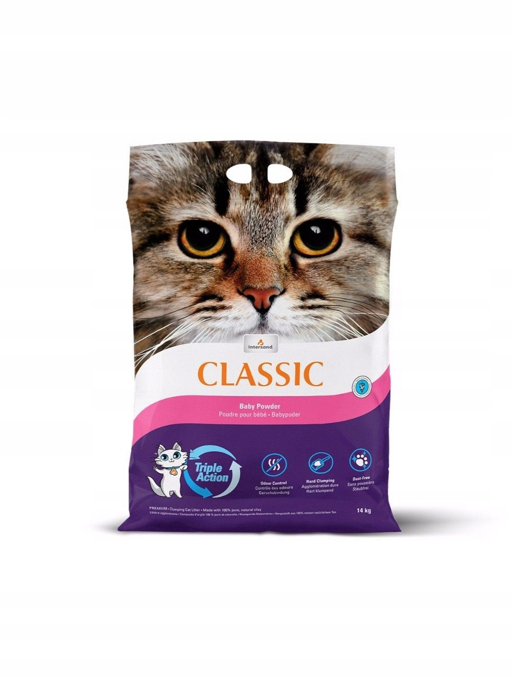 Intersand Catlitter Extreme Classic Dětský Prášek 14KG