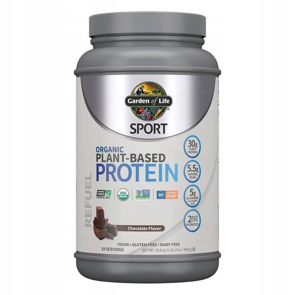Garden of Life Sport Rostlinný protein, čokoláda 840 g
