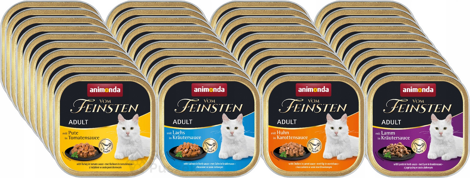 Animonda Kočka vom Feinsten Adult Kousky Sos MIX Set 64x100g