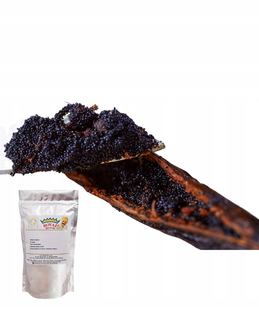 Vanilkové Perly vanilková semínka Bourbon supreme vanilkový kaviár 100 g