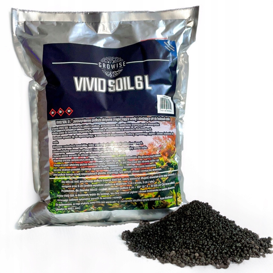 Growise Vivid Soil 6L Aktivní substrát pro rostliny startovací bakterie