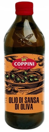 Olivový olej Olio di Sansa di Oliva1l Coppini