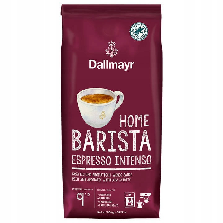 Dallmayr Home Espresso Intenso Káva Zrnková 1 kg
