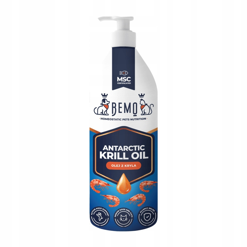 Bemo Antarctic Krill 400ml Krylový olej pro psa a kočku