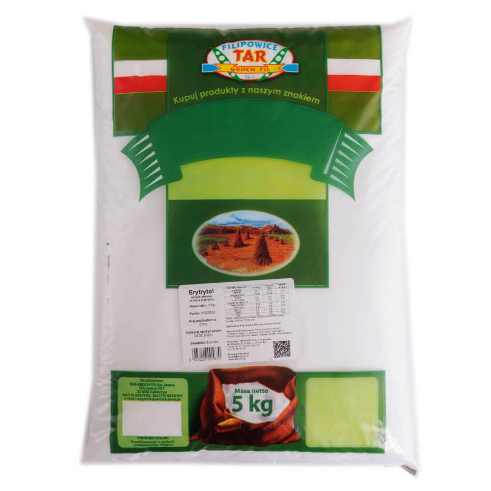 Targroch Erytrol 5KG čisté sladidlo křišťál 100%