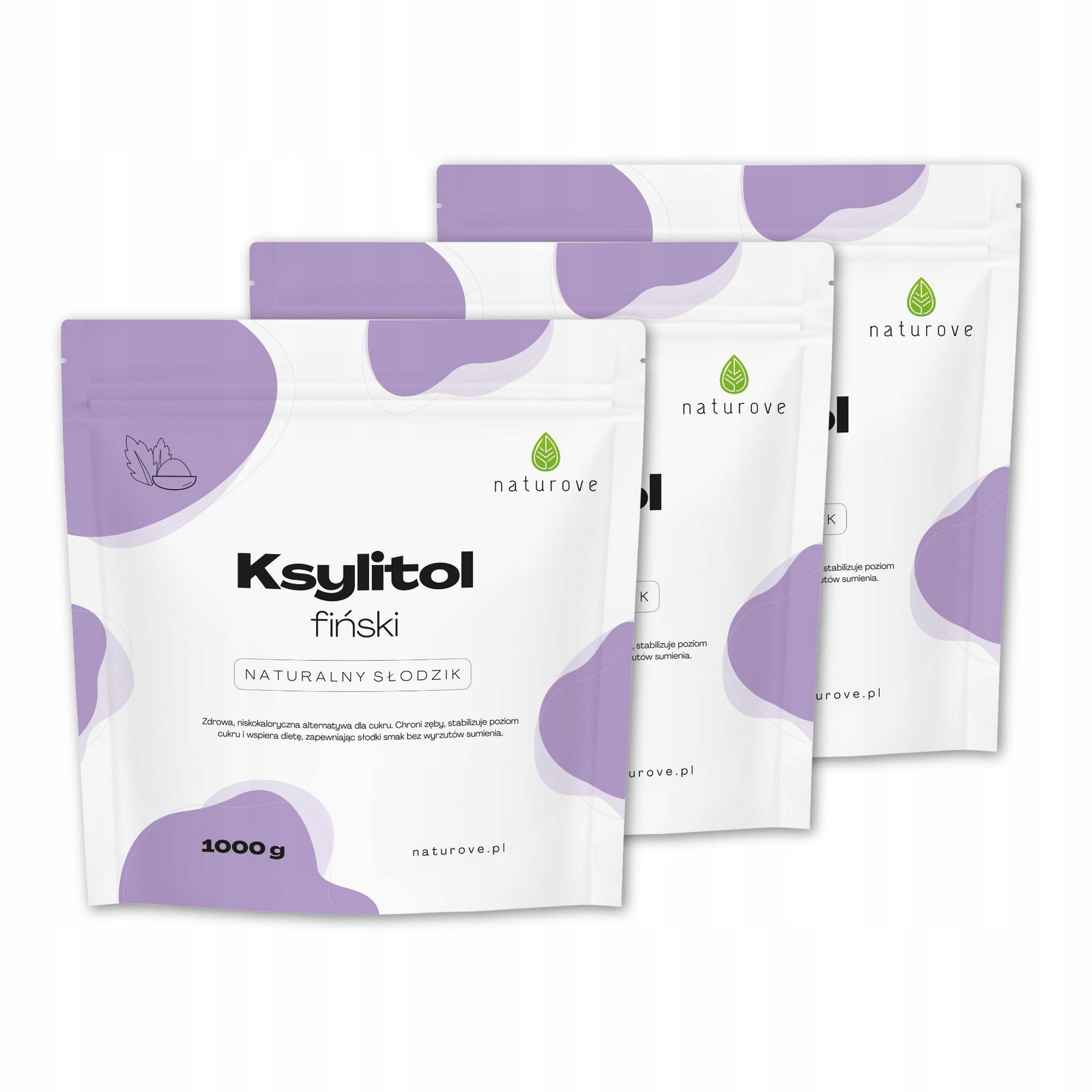 Finský xylitol naturove 3 kg (3x1 kg)