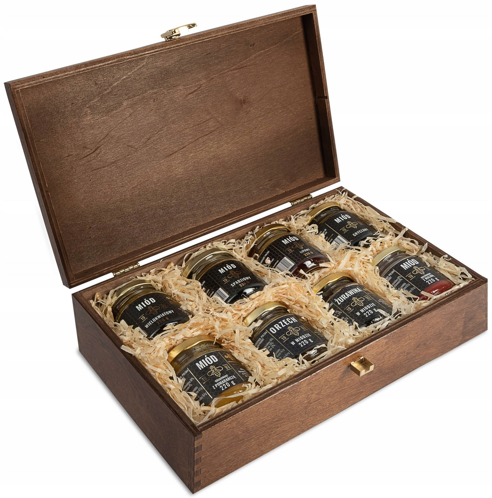 Dárková sada 8 Miodů V Skříňce s gravírováním