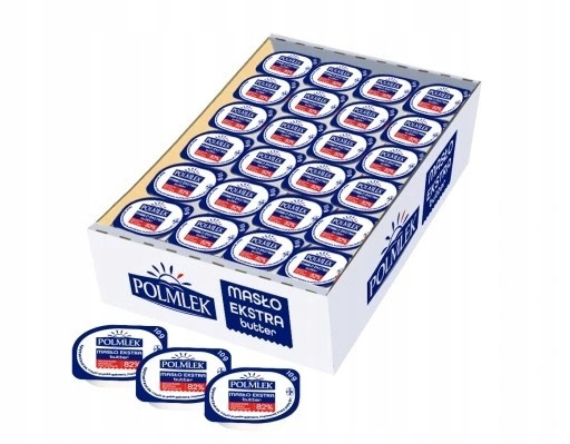 Extra máslo 10 g Polmlek monoporce kalíšek karton 96 kusů