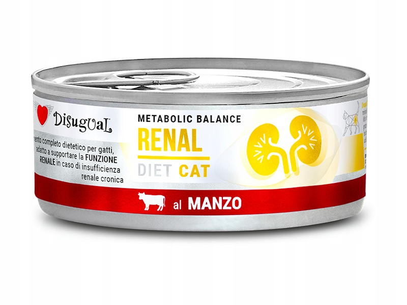 Disugual Cat Renal 85G hovězí krmivo veterinární ledvinové onemocnění