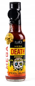 Omáčka Death Velmi Ostrá 150 ml Blair's 550.000 Scovilleho