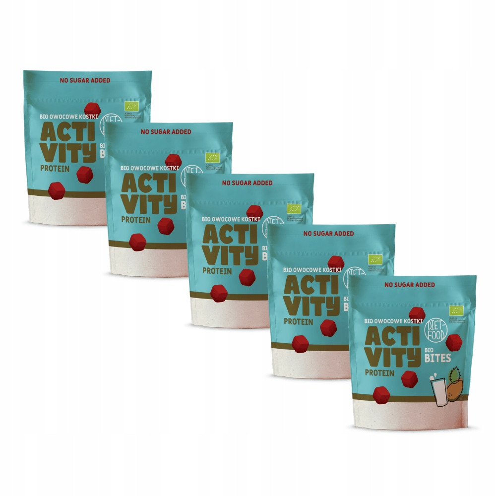 5x Bio Bites Activity s proteinem 120 g