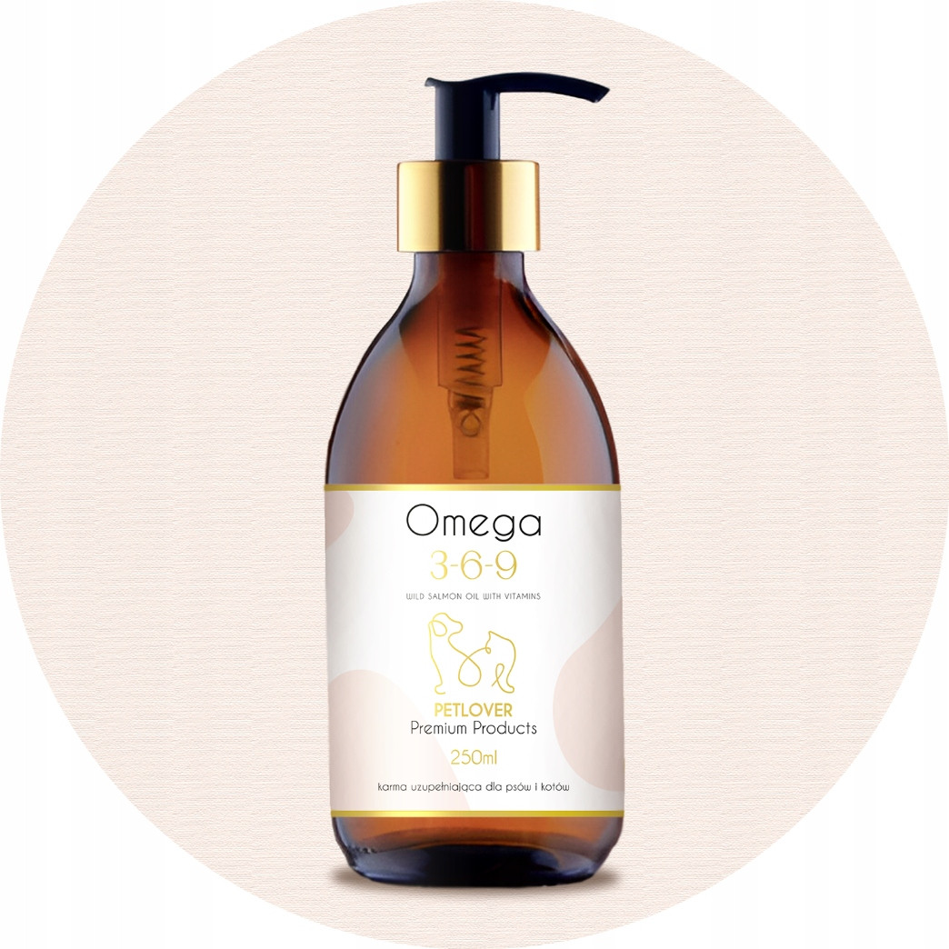 Doplněk Omega 3 6 9 pro zvířata Přírodní síla pro zdravý pupilek