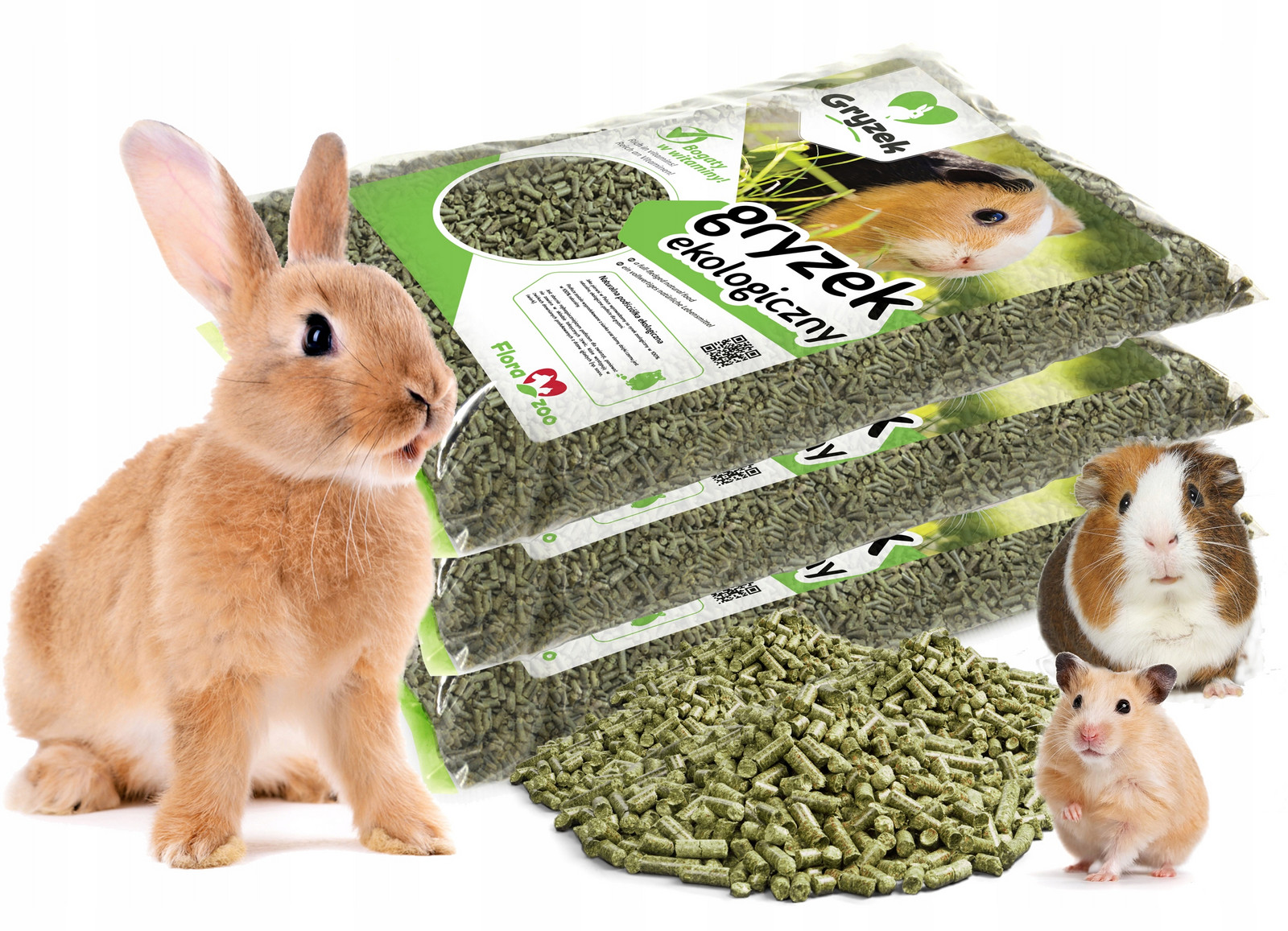 Substrát Krmivo Pro Hlodavce Králíka Stelivo Seno 30