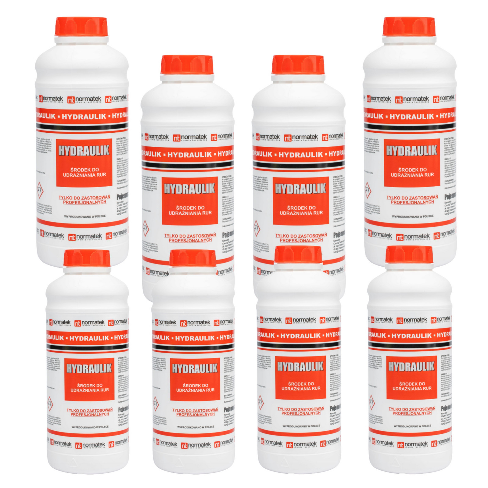 Prostředek K Zprůchodnění Potrubí Kanalizačních Sifonů Silný Přípravek Sada x8