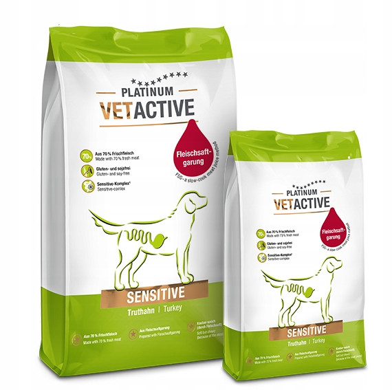 Krmivo polovlhké Platinum Senstive Turkey 5 kg (krůta)