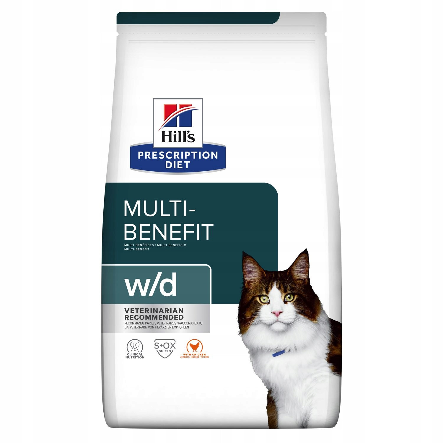 Hill's Pd W/d Feline Cat Multi Benefit 1,5 kg