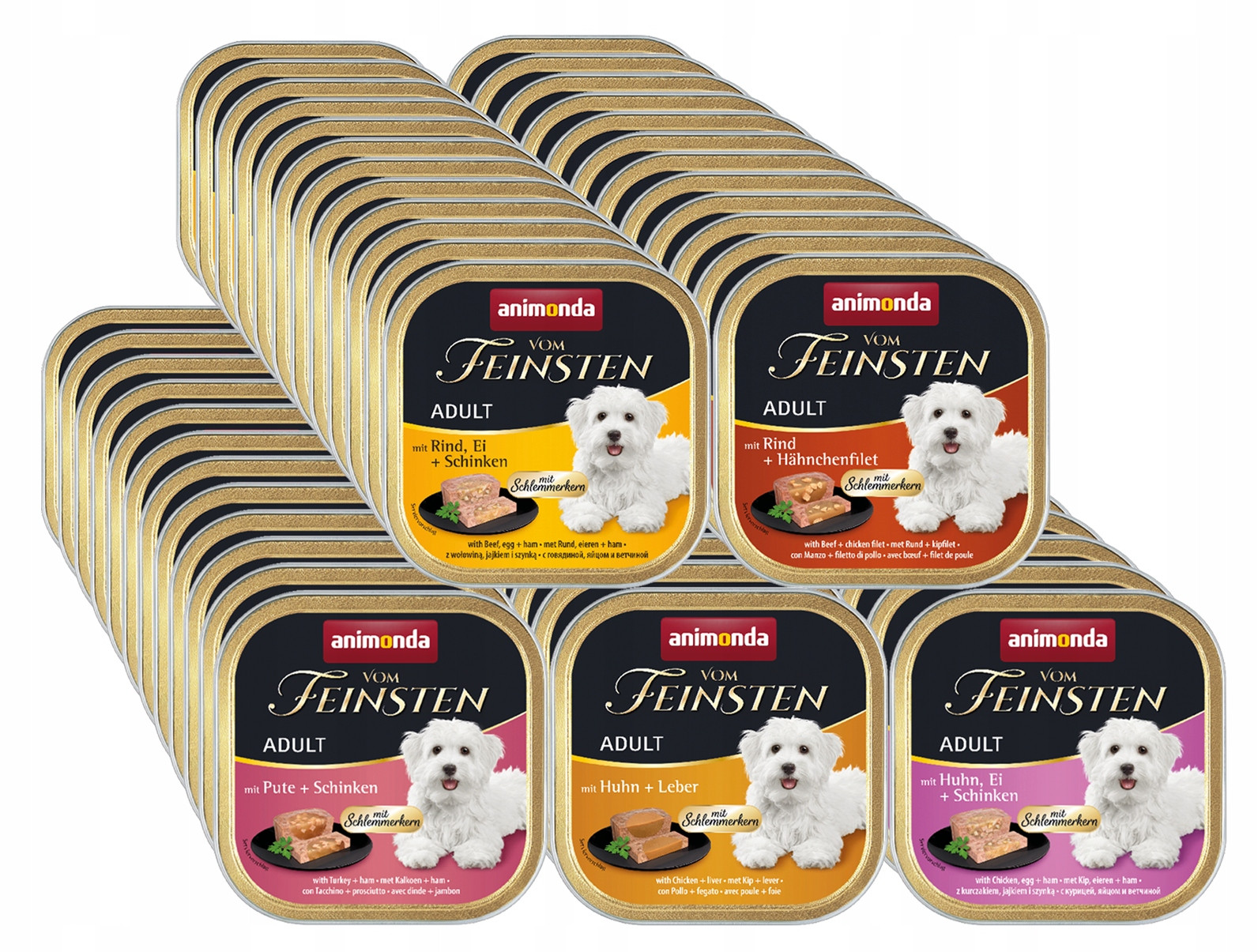 Animonda Feinsten Set 60x150g Základní MIX