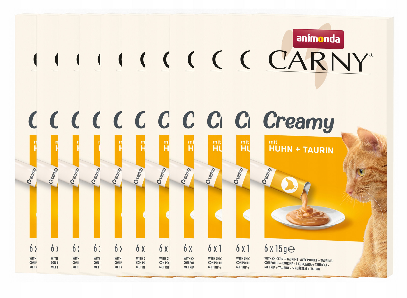 Animonda Kot Creamy 11 ks hromadné 66x15g kuře