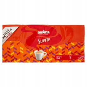 Vlasec Mletá Káva Lavazza Suerte 4x250g 1kg
