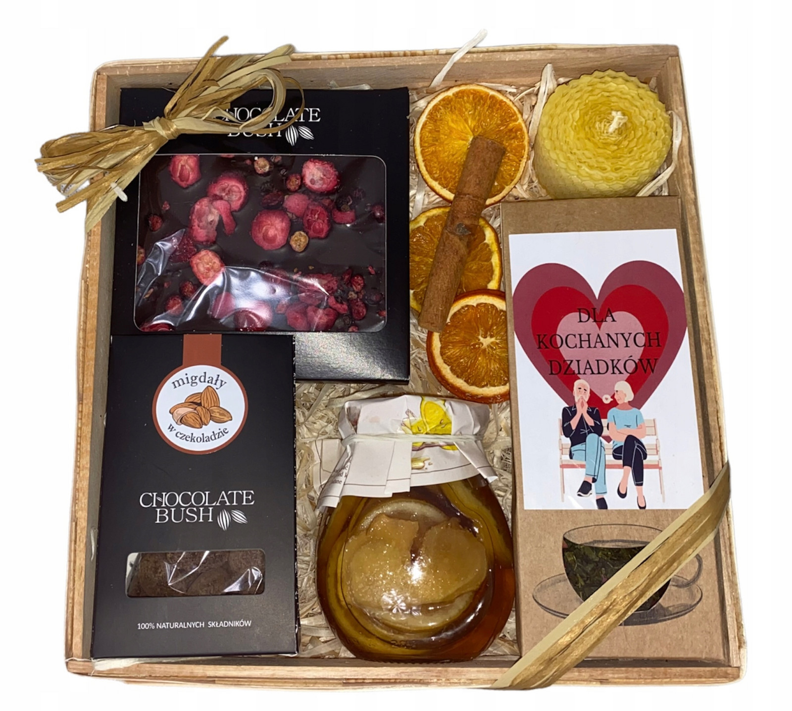 Dárkový koš pro babičku a dědečka dárek #7